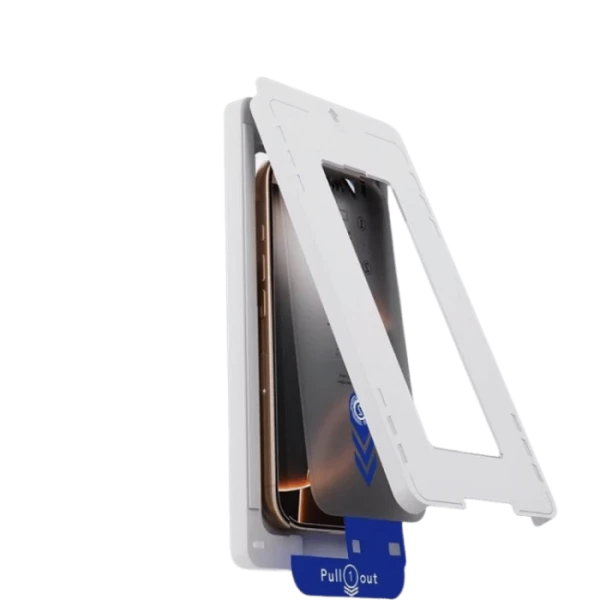 Anank - 2.5D 5X Reinforced Privacy Screen Protector - iPhone 17 Pro - Black