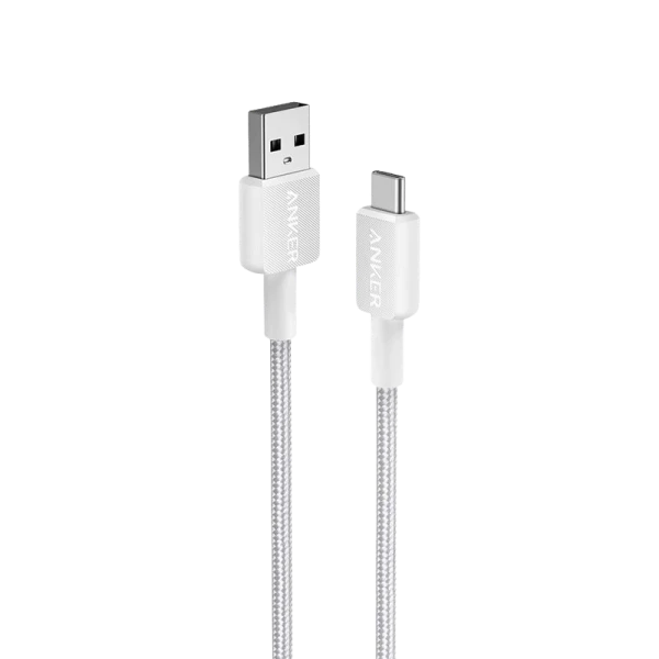 Anker 322 USB-A to USB-C Nylon Braided Charging Cable 3ft