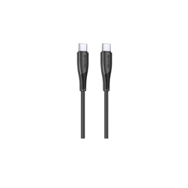 AWEI CL-182C 60W Type-C to Type-C Fast Charging & Data Sync Cable