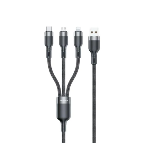 AWEI CL-975 USB-C / Lightning / Micro USB 3in1 Cable