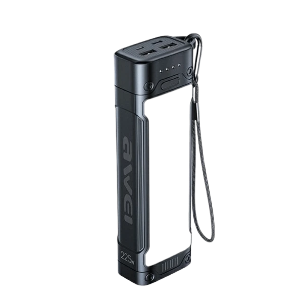 Awei P175K 22.5W 20000mAh Fast Charging Power Bank with Built-in LED Lighting