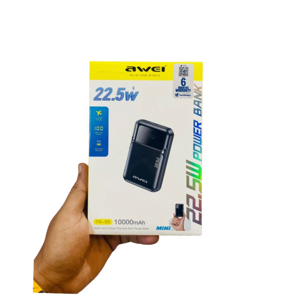Awei PA-95 Mini 10000mAh 22.5W Fast Charging Power Bank