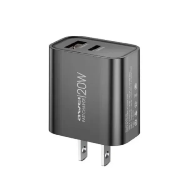 Awei PD60 PD61 20W Power Adapter Fast Charging