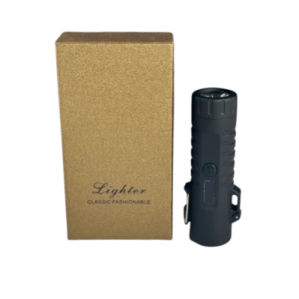 Classic Lighter with LED Torch Light
