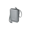 Foneng PX116 20000mAh Mini Power Bank with 2 Built-in Cables