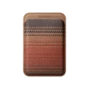 Magnetic Woven Wallet · Sunset