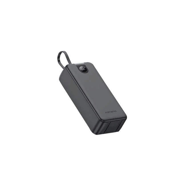 Foneng PX108 30000mAh 22.5W Fast Charging Power Bank with Built-In 3 Cables