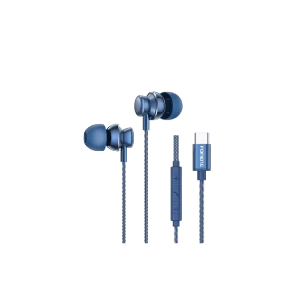 FONENG T67 Type-C In-Ear Heavy Bass Wired Earphone