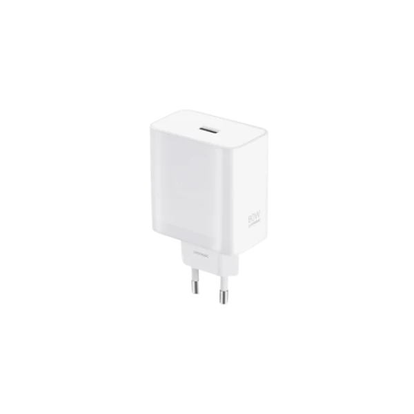 OnePlus SUPERVOOC 80W Power Adapter(Type -A EU) - White