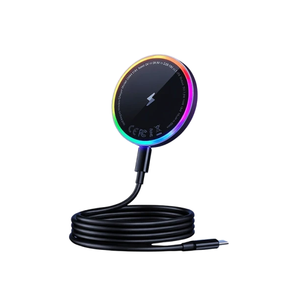 Oraimo PowerDock 15W Magnetic Wireless Charging Pad with Type-C to Type-C Cable (OWH-1151)