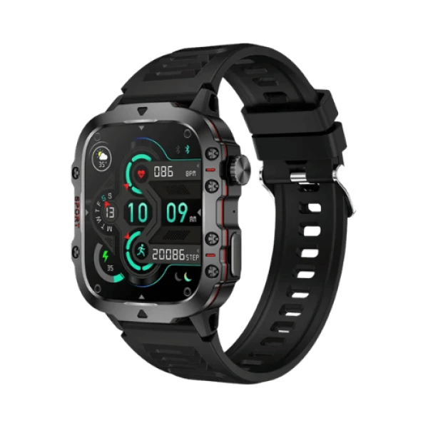 Pulse  Smart Watch S1 1.96 Inch IPS HD Display Bangla Language Support