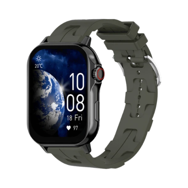 Pulse S4 2.04 inch Amoled display dual straps Smart watch (Bangla Language Supported)