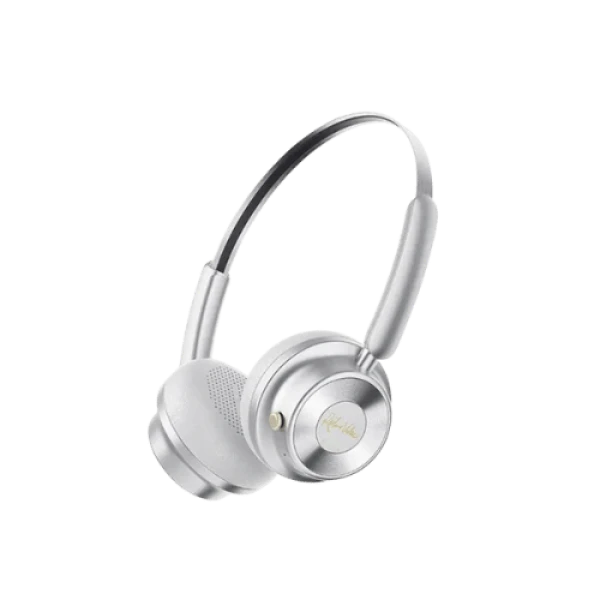 Qcy ERA-5 leather and metal finish Over Headphone