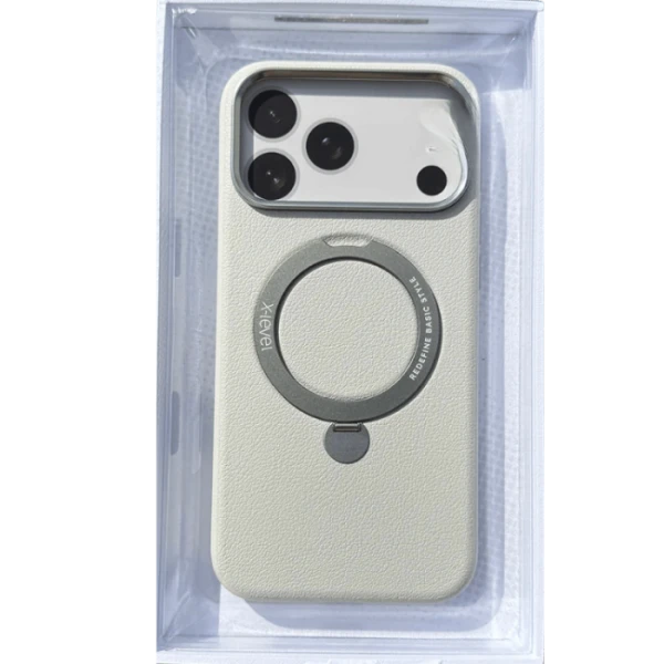 X-Level Better Enjoyment Stand Leather Case for iPhone 17 Series