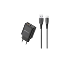 Awei PD81T-EU 22.5W GaN Fast Charger with Integrated USB-C Cable