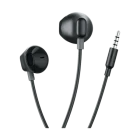 Oraimo Half In-Ear Wired 3.5mm Jack Black Earphone