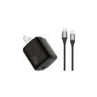 QCY 20W Type-C Charger Adapter With Type-C Cable (CK02-MG)