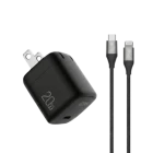 QCY CK03-MG 20W Charger with Type-C to Lightning Cable