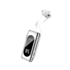 XO BE37 Clip On Bluetooth Headset with Digital Display
